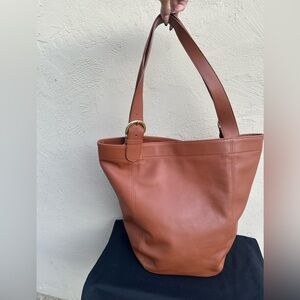 🥮Vintage Coach SoHo Duffle XL British Tan 4082 🥮